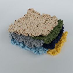 Ruffle Washcloth