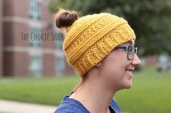 3 mL Messy Bun Beanie