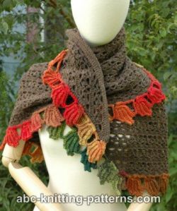 Fall Leaf Stole