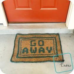 Go Away Doormat