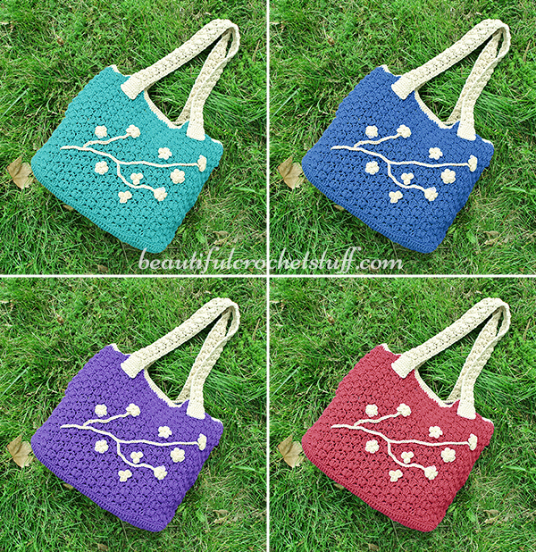 Crochet Popcorn Bag Tutorial | Chenda DIY - YouTube