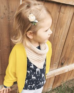 The Toddler Crochet Cowl