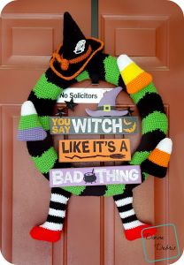 Too Cute Halloween Wreath