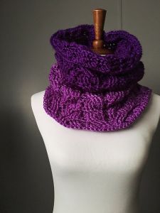 Wheat Cable Cowl