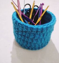 Crochet Utility Mini Basket