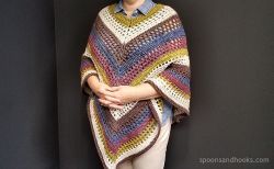 The easiest poncho you’ll ever make