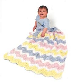 Baby Ripple Afghan