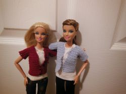 Crochet Barbie Cardigan
