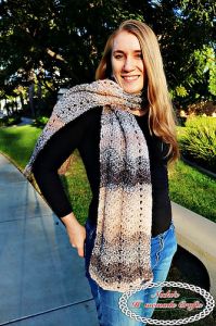 Hazel Chevron Scarf