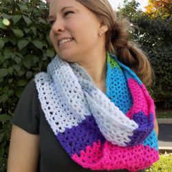 V Stitch Cowl