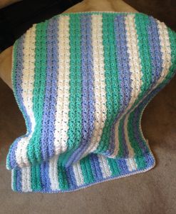 Spearmint Baby Blanket