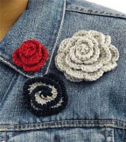 Crocheted Rosette