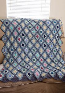 Sea breeze diamond throw