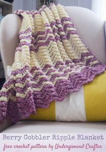 Berry Cobbler Ripple Blanket