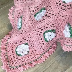 Flower Blossom Afghan