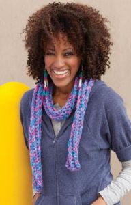 Colorful Corded Scarf