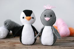 Simple Amigurumi Penguin