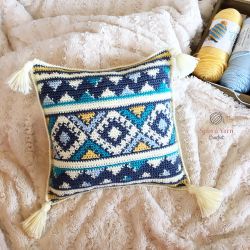 Aztec Throw Pillow