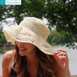 Crochet Floppy Sun Hat