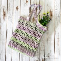 Lavender Fields Tote Bag