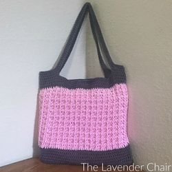 Waffle Stitch Market Tote