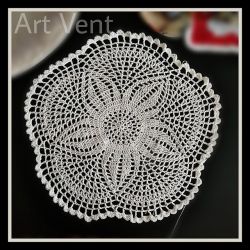 Sand dollar doily