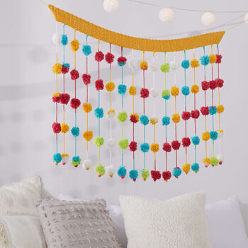 Happy Pompom Banner