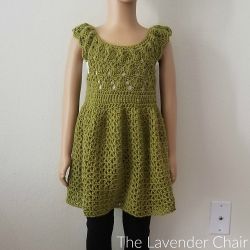 Valerie's Vintage Rounded Yoke Dress