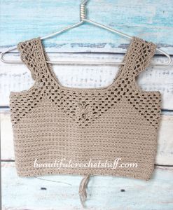 Crochet Crop Top Free Pattern (Forever 21 Style)