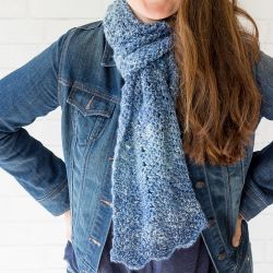 Luna Chevron Scarf