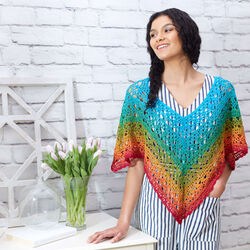 Fire and Ice Poncho