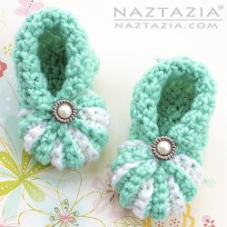 Simple Baby Booties