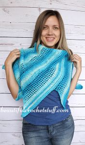 Crochet Baktus Scarf