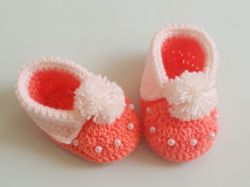 Easy Baby Cuffed Booties
