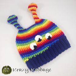 Alien Rainbow Beanie