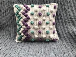 Zigzag Bobble Pillow