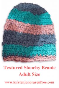 Textured Slouchy Beanie