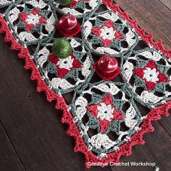 Yuletide Star Table Runner