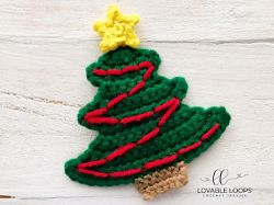 Christmas Tree Applique