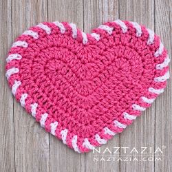 Light Heart Dishcloth