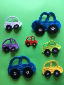 Easy Crochet Car Applique