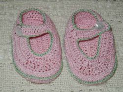 Baby Mary Jane Booties 