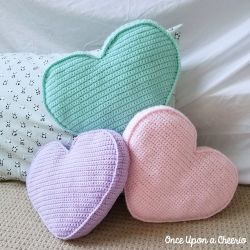 Candy Heart Pillows