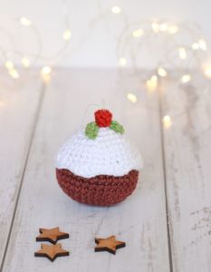 Christmas pudding ornament