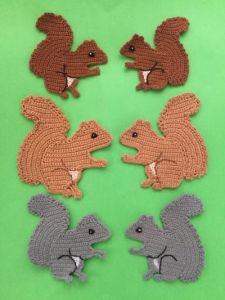 Squirrel Applique