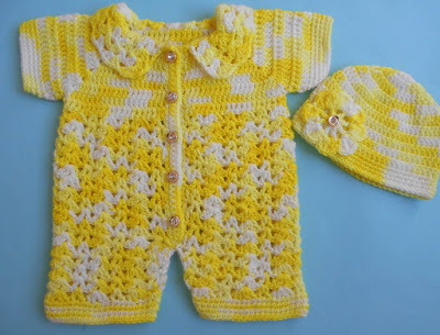 crochet baby jumper