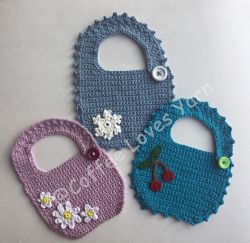 Sugar and Spice Baby Bib