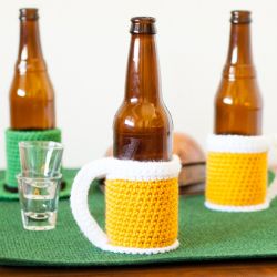 Beer Mug Bottle Cozy