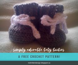 Simply Adorable Baby Booties