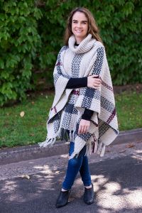 Glencoe Tartan Poncho